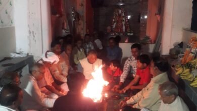 Photo of हलवाई (मोदनवाल) समाज द्वारा धूम धाम से मनाया मोदनसेन महाराज की जयंती।