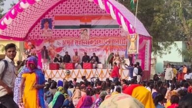 Photo of मछली शहर नगर में अमृत महोत्सव समापन समारोह भव्य हर्षोल्लास पूर्वक सम्पन्न हुआ।
